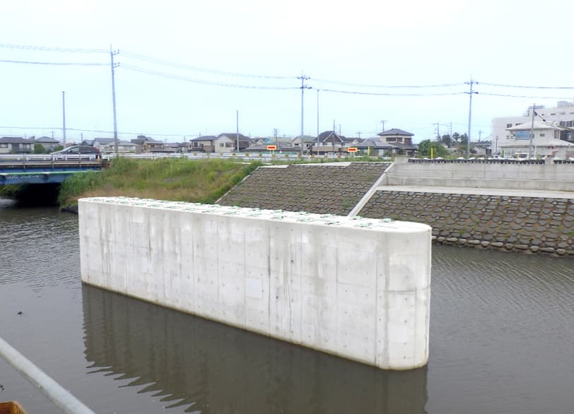 総合流域防災工事(中橋P1橋脚工)